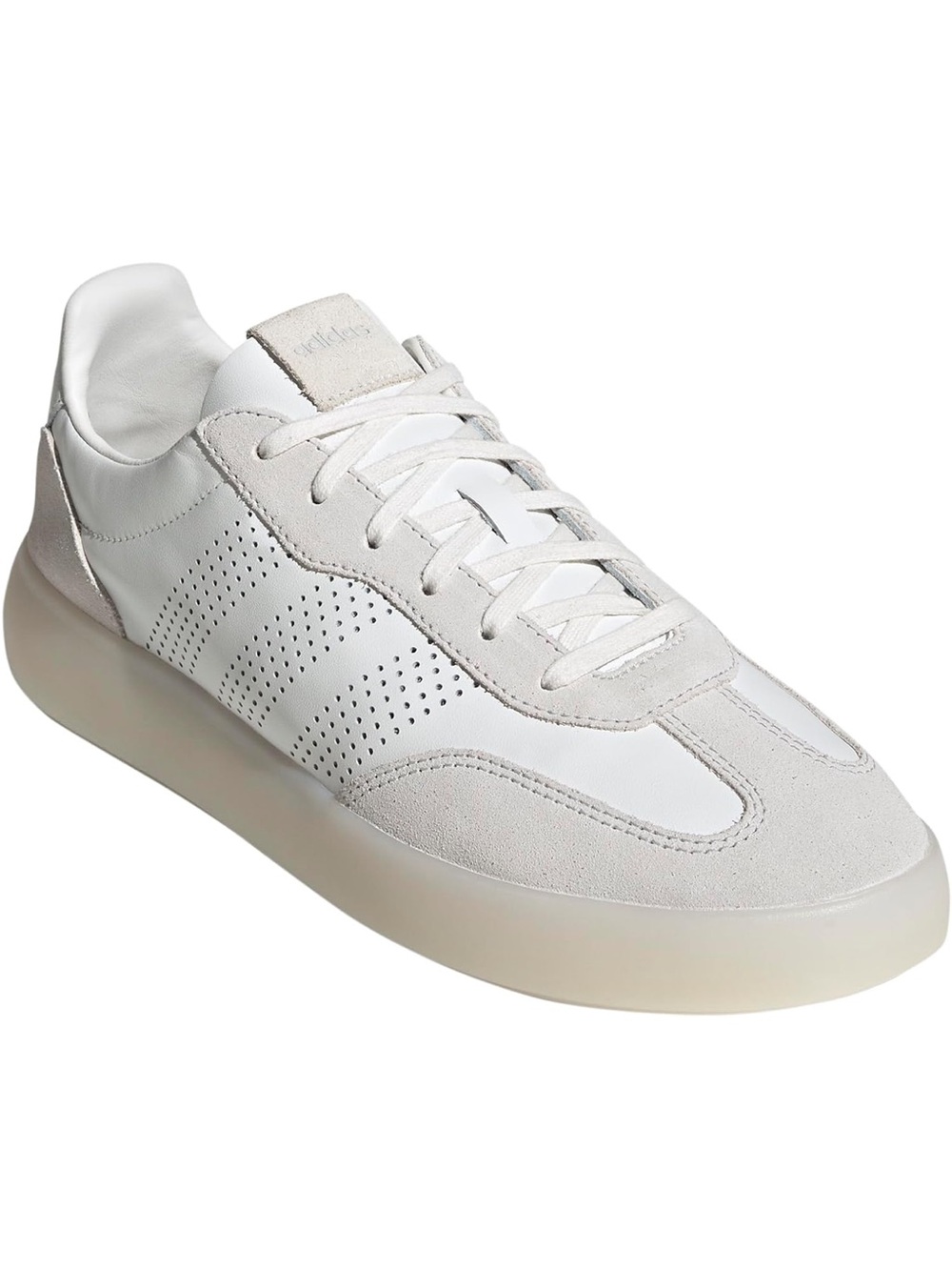 adidas White and Light Gray Women's Sneakers